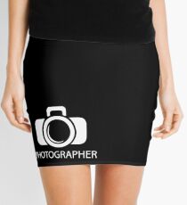 Photographer Mini Skirt