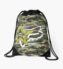 Fox Camo Drawstring Bag