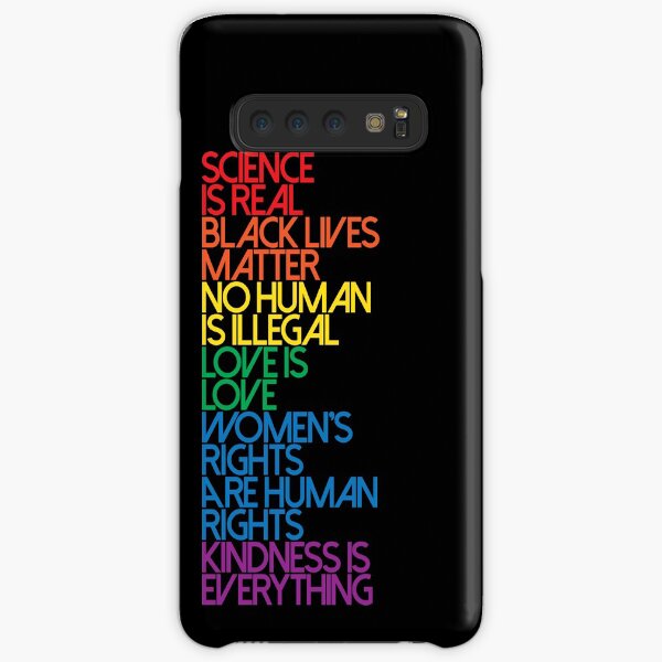Science is Real Black Lives Matter Samsung Galaxy Snap Case