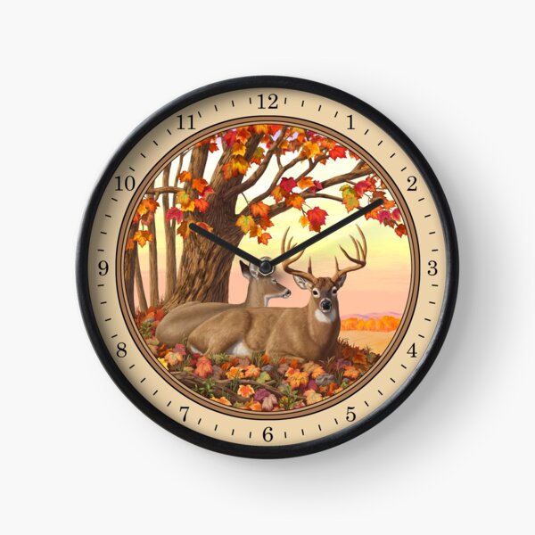 Item preview, Whitetail Deer Autumn Maple Tree designed and sold by csforest.