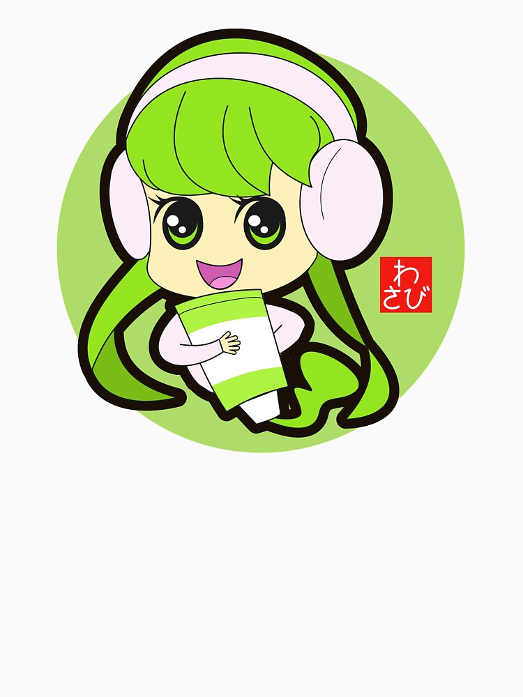 "Wasabi Girl" Tshirt by JOHNITEES Redbubble