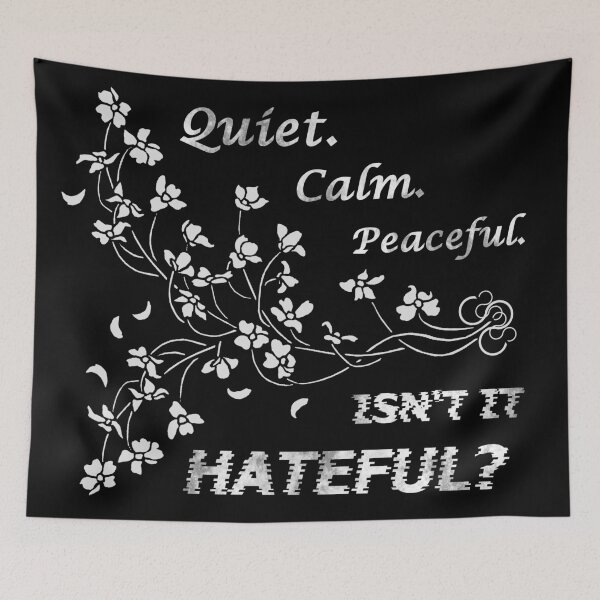 Item preview, Sherlock - Quiet. Calm. Peaceful. Hateful. 1 designed and sold by Anikinsen.