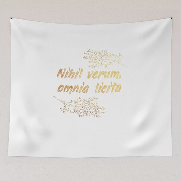 Item preview,  everything is allowed! - Nihil verum designed and sold by wunderbar1elf.