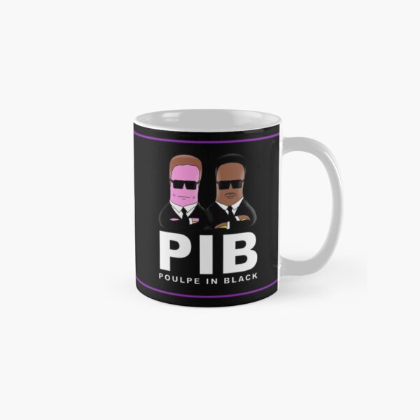 Mug Poulpe in black Mug classique