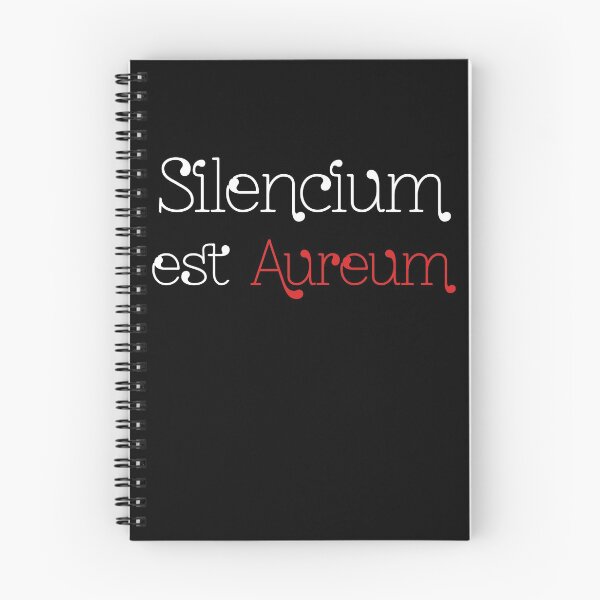 Item preview, Latin - Silencium est aureum designed and sold by wunderbar1elf.