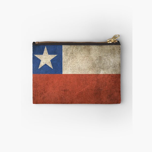 Item preview, Old and Worn Distressed Vintage Flag of Chile designed and sold by JeffBartels.