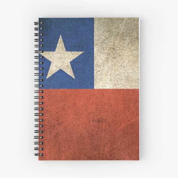 Item preview, Old and Worn Distressed Vintage Flag of Chile designed and sold by JeffBartels.