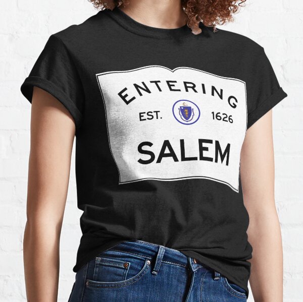 Item preview, Entering Salem Massachusetts - Commonwealth of Massachusetts Road Sign designed and sold by NewNomads.