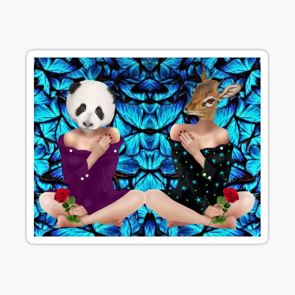Item preview, Evolution - Panda & Deer designed and sold by BURPdesigns.