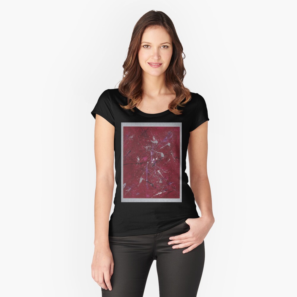 Item preview, Fitted Scoop T-Shirt designed and sold by HollyCanfield.