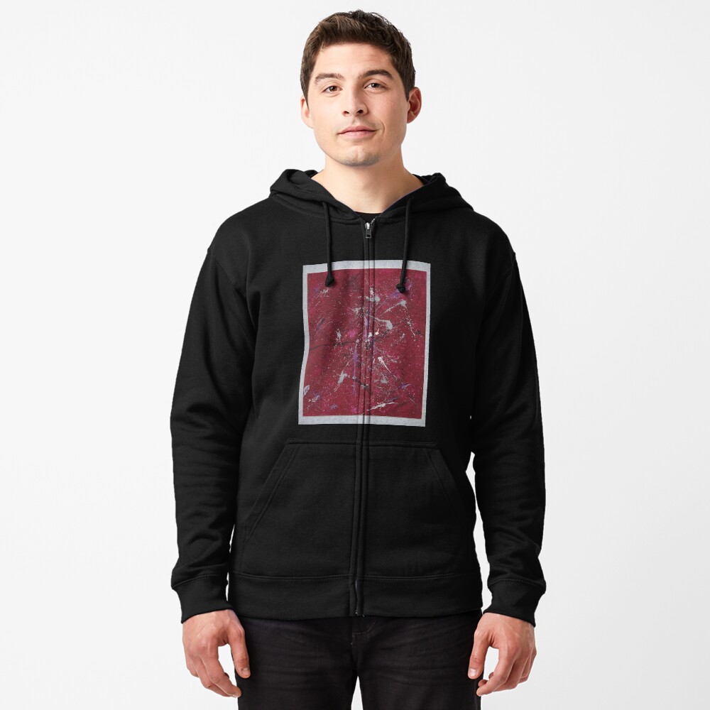 Item preview, Zipped Hoodie designed and sold by HollyCanfield.