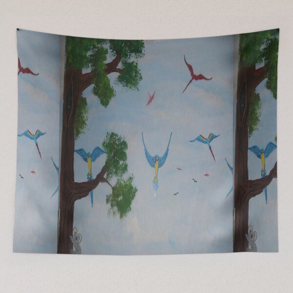 Item preview, Blue macaws designed and sold by BellsPainting.