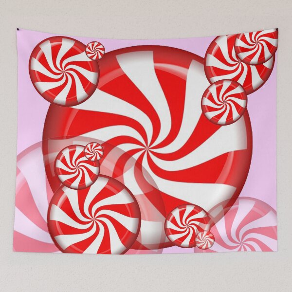 Item preview, RED PEPPERMINT CHRISTMAS HOLIDAY CANDY   designed and sold by sharlesart.