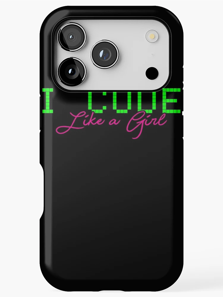 Thumbnail 1 of 4, iPhone Case, Code Coding Girl Programmer Software designed and sold by 4tomic.
