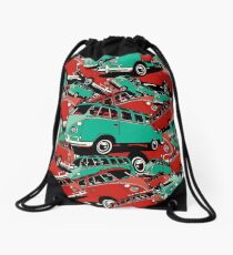 AUTOMOBIL VW Transporter Camper Oldtimer Hidden object Drawstring Bag