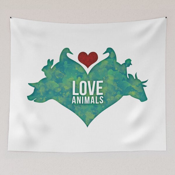 Item preview, Love animals designed and sold by RatArt Designs.