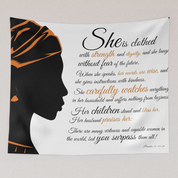 Item preview, Proverbs 31 Woman designed and sold by BasseTown-Art.