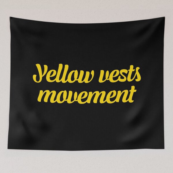 Item preview, Yellow vests protest revolution riot designed and sold by untagged-shop.
