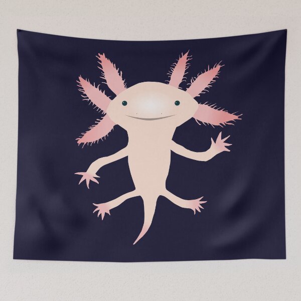 Item preview, Axolotl vector illustration designed and sold by Bwiselizzy.
