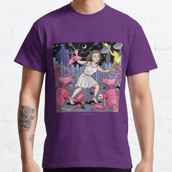Caitlin Johnstone, Rogue Journalist (Art By Danny Hellman) Classic T-Shirt