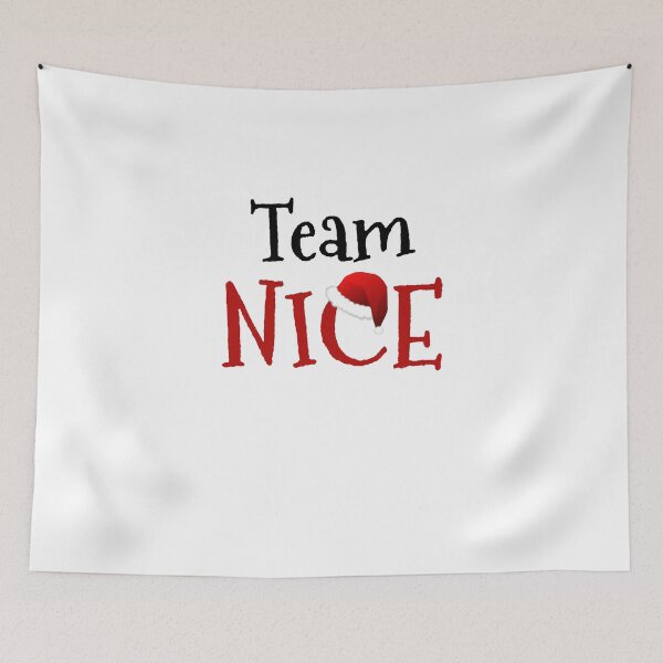 Item preview, Christmas Santa Quote Team Nice Shirt Gift designed and sold by beautifulshirts.