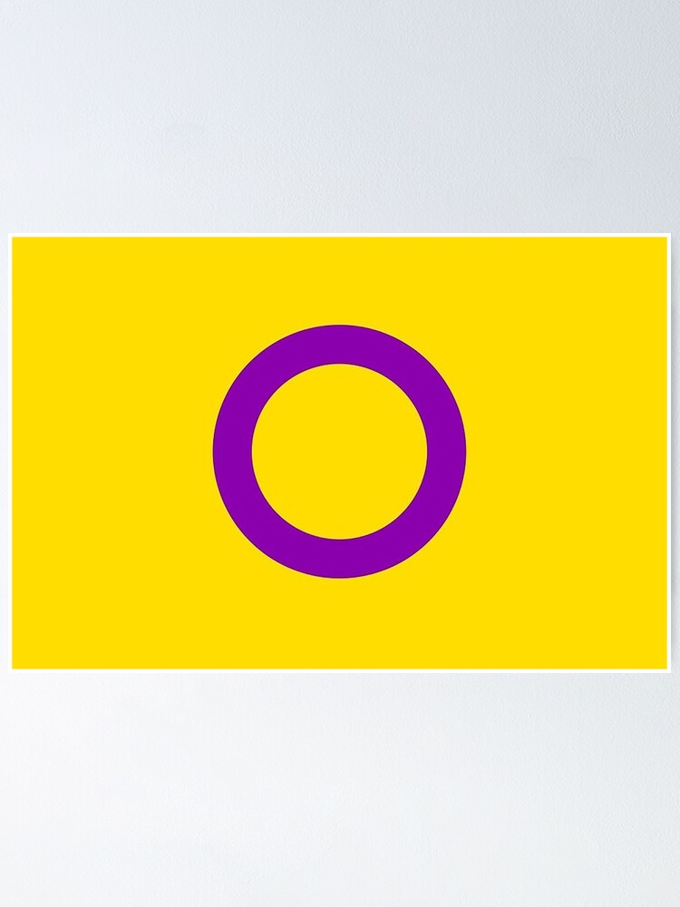 Intersex Flag Poster By Bellaalderton Redbubble
