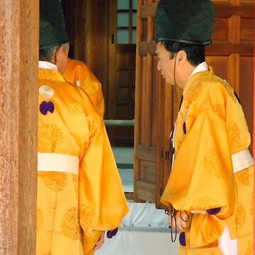 Artwork thumbnail, Shinto Priests by Tomoe Nakamura