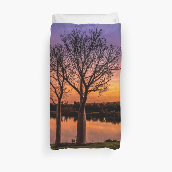 Sunset, Kununurra Duvet Cover