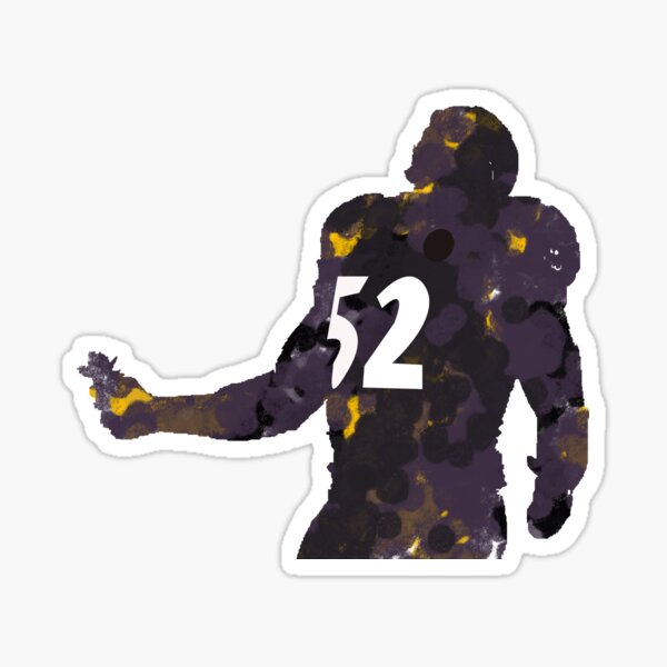 Ray Lewis #53 Dance Sticker for Sale by BoyRicky