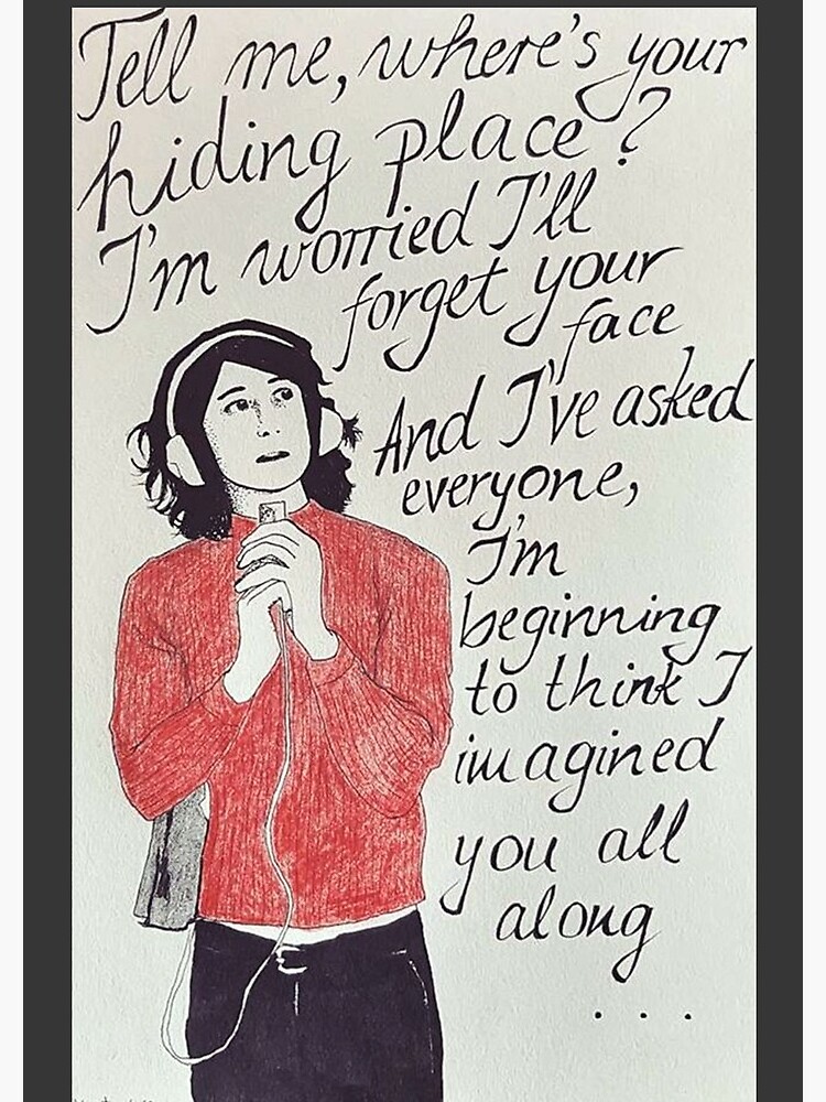 "Arctic Monkeys Cornerstone (Alex Turner)" Spiral Notebook by