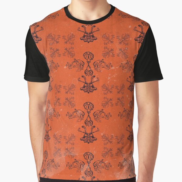 La Motte, Florales Pattern Design, Falter in der Nacht Grafik T-Shirt