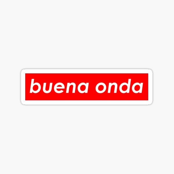 Vista previa del artículo con la obra «Buena Onda», diseñado y vendido por freeyoursoul.