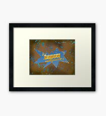 KAPOW! Framed Print