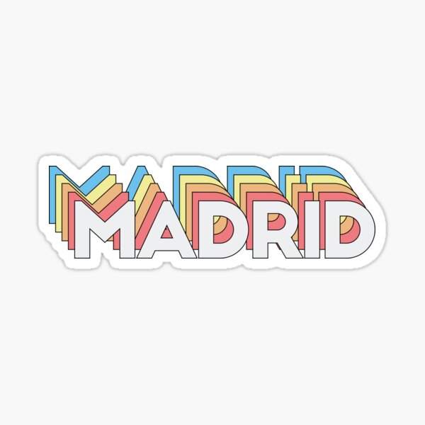 Madrid Sticker