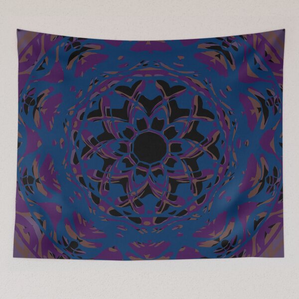 Item preview, Floral Lace Trellis Mandala 5 designed and sold by Mia Harper Design.