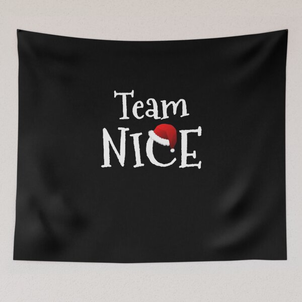Item preview, Christmas Santa Quote Team Nice Shirt Gift designed and sold by beautifulshirts.