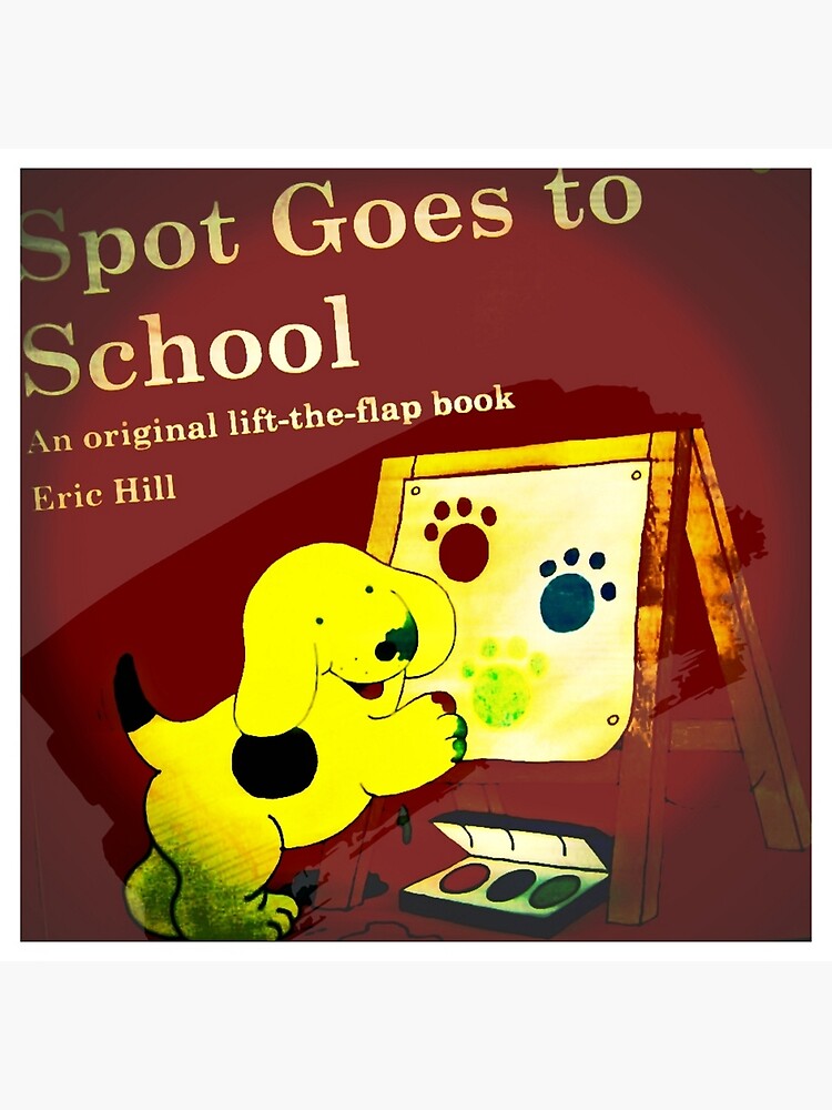 spot-the-dog-poster-for-sale-by-droidakov-redbubble