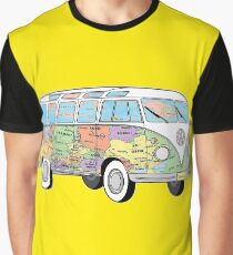 Camiseta gráfica El Kombi itinerante - Van Life