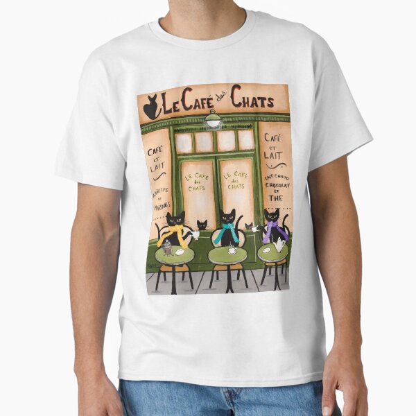 Item preview, Le Cafe des Chats designed and sold by KilkennyCat Art.