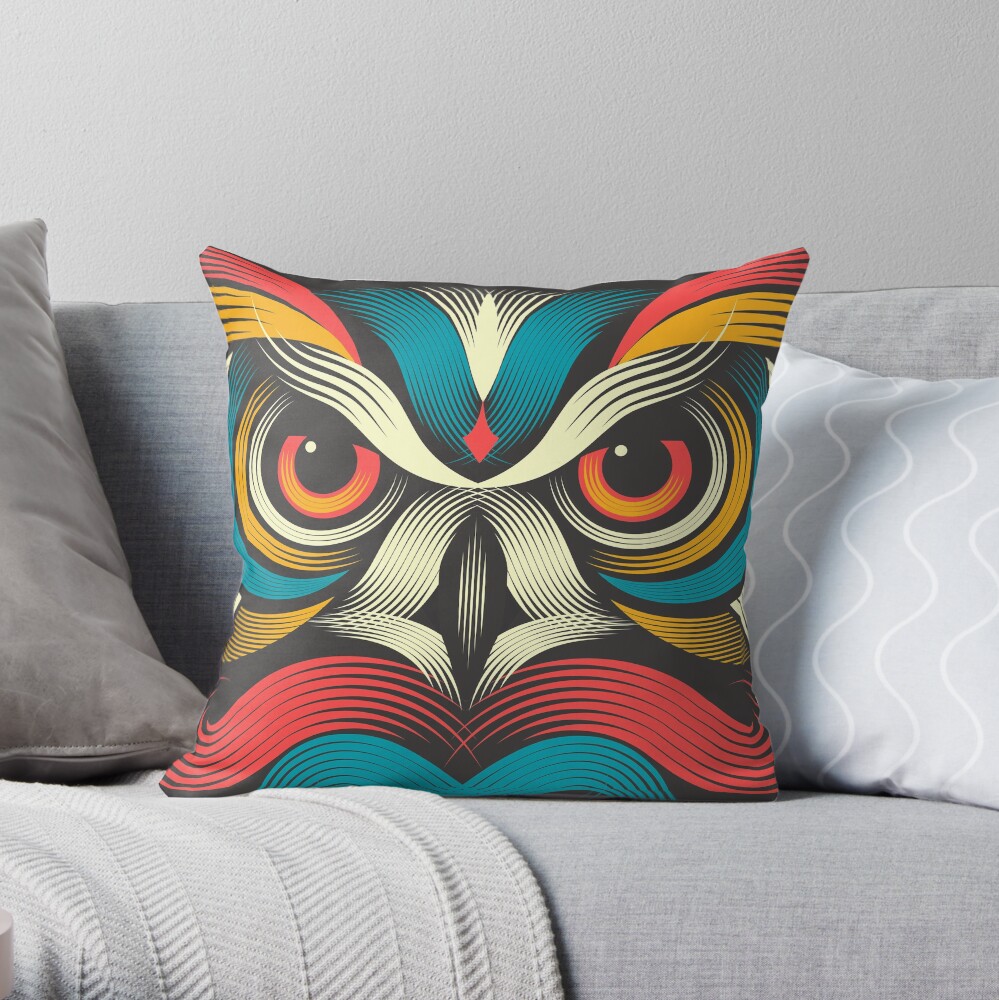 Sowl Throw Pillow