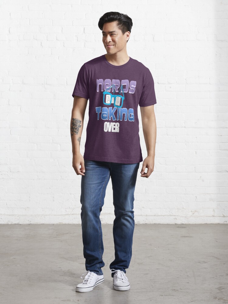 Alternate view of Nerds Taking Over Essential T-Shirt