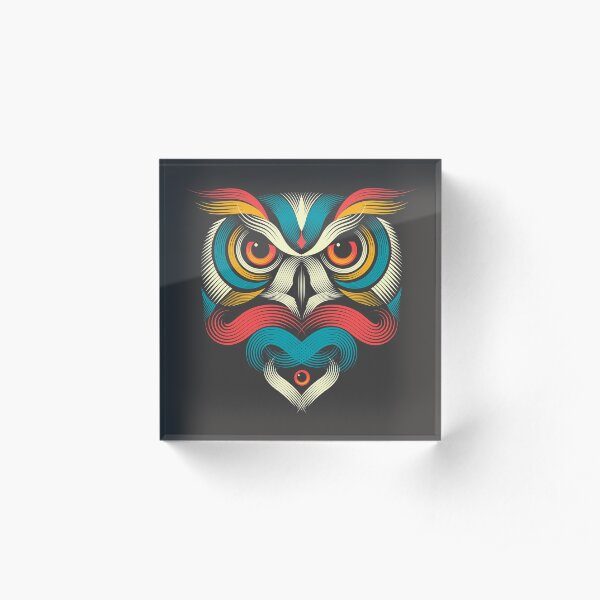 Sowl Acrylic Block