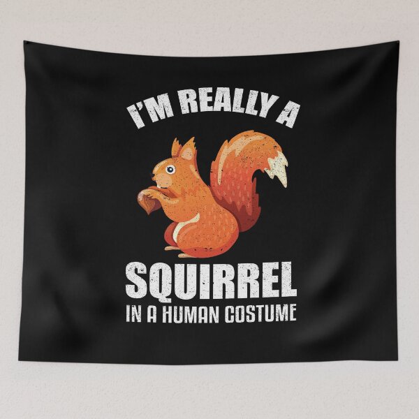 Item preview, Squirrel In a Human Costume Pet Animal Wildlife designed and sold by Kieran Abbott.