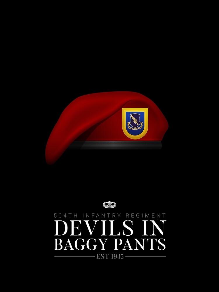 504th Infantry Regiment - Devils In Baggy Pants Sleeveless Top