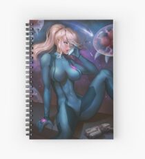 Samus Aran Spiral Notebook