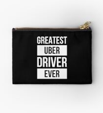 Greatest Uber Driver Ever Design Zipper Pouch