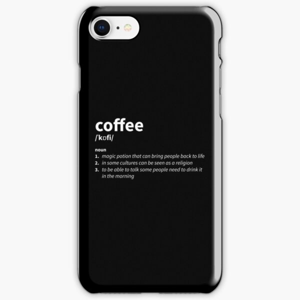 Coffee Definition iPhone Snap Case