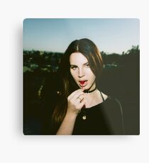 Lana del Ray Metal Print