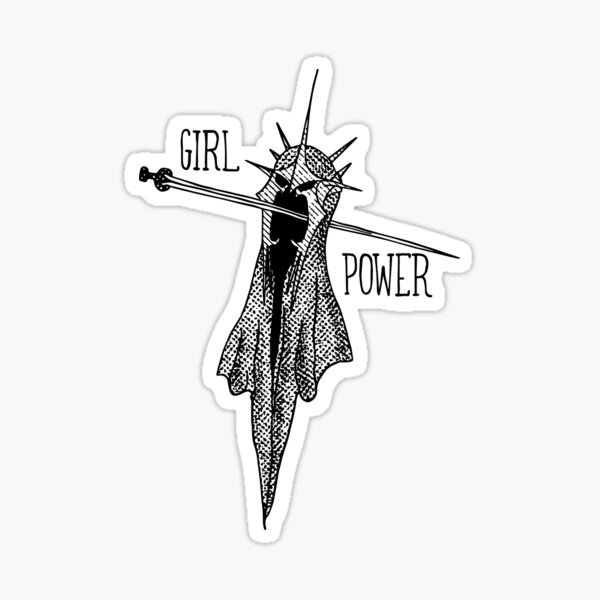 ¡PODER FEMENINO! Pegatina