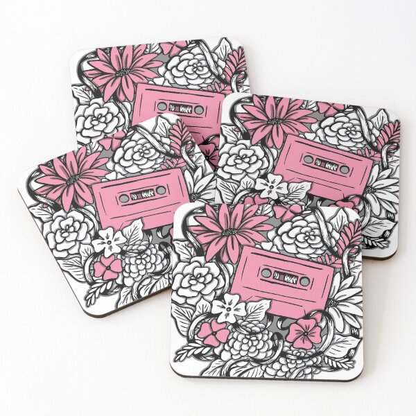 Item preview, Floral Cassette Tape designed and sold by Kel ✧˚ ༘ ⋆｡♡˚.
